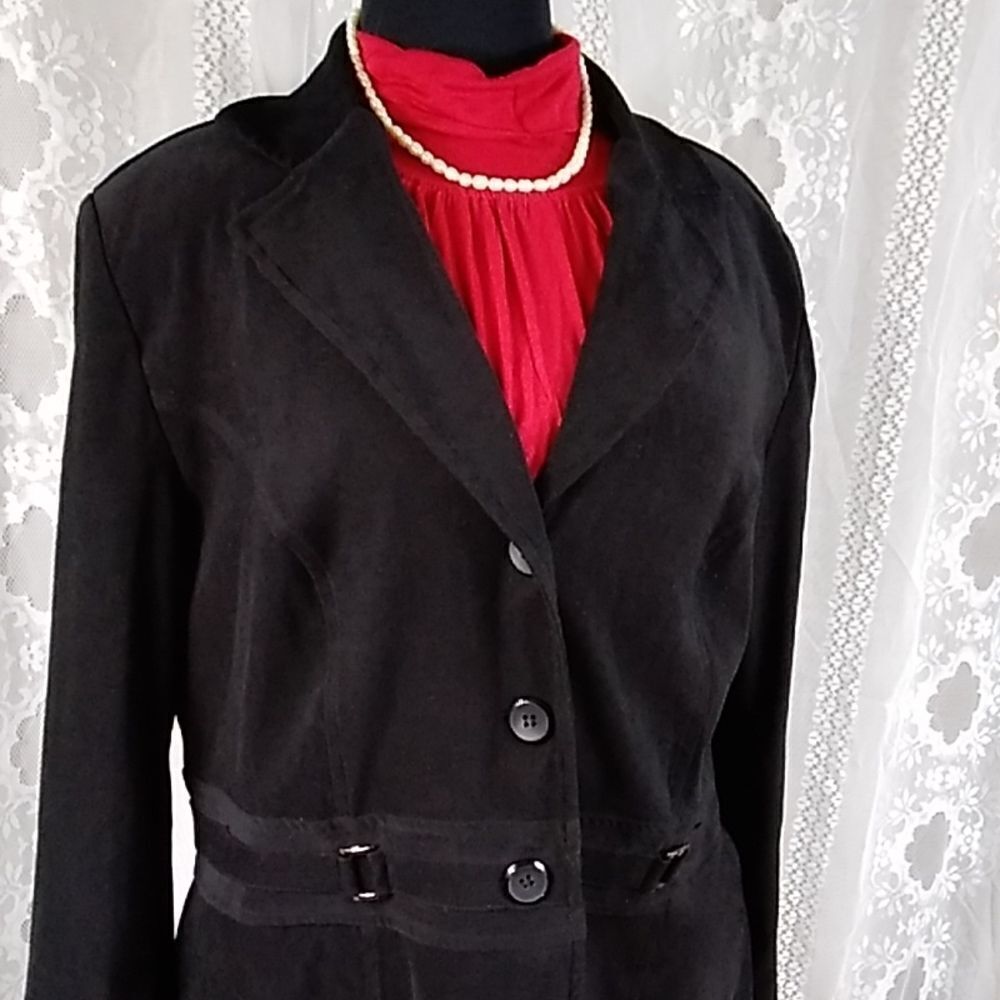 Vintage Women's Jacket Blazer Size L XL Appreciate - Picture 5 of 16